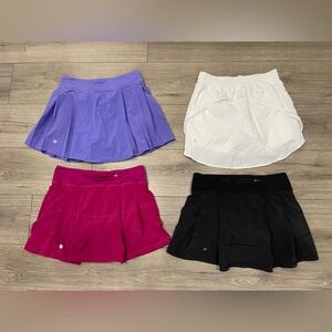 Set of 4 Lululemon skort Women’s Sz 6 #2